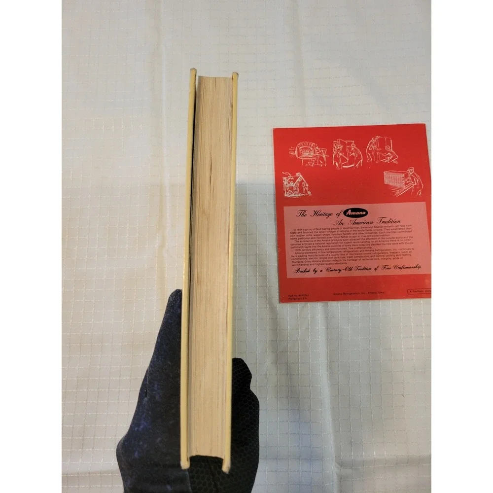 Vintage Amana Radarange Touchmatic II Microwave Cookbook and Manual RR-10A 1978